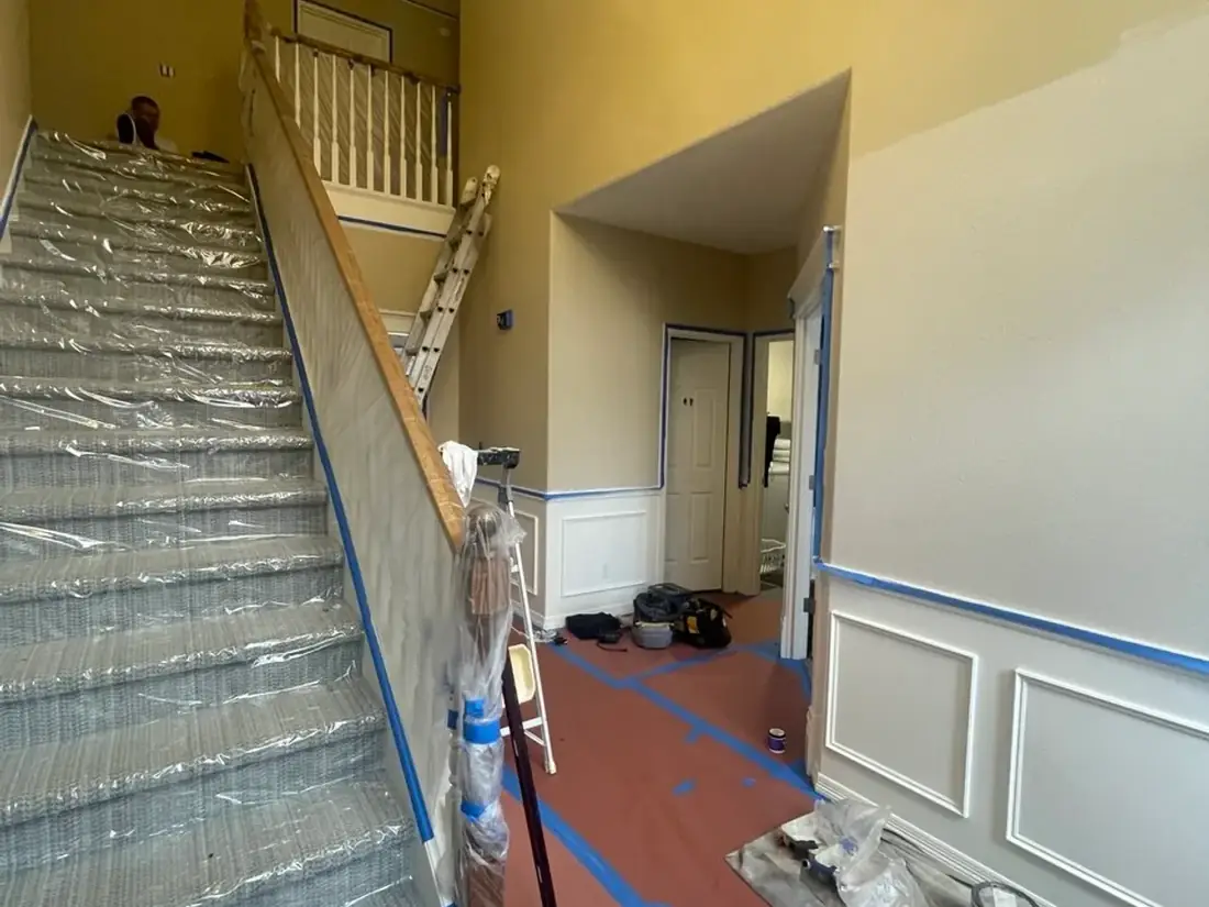 Interior painting project near Beaverton, OR